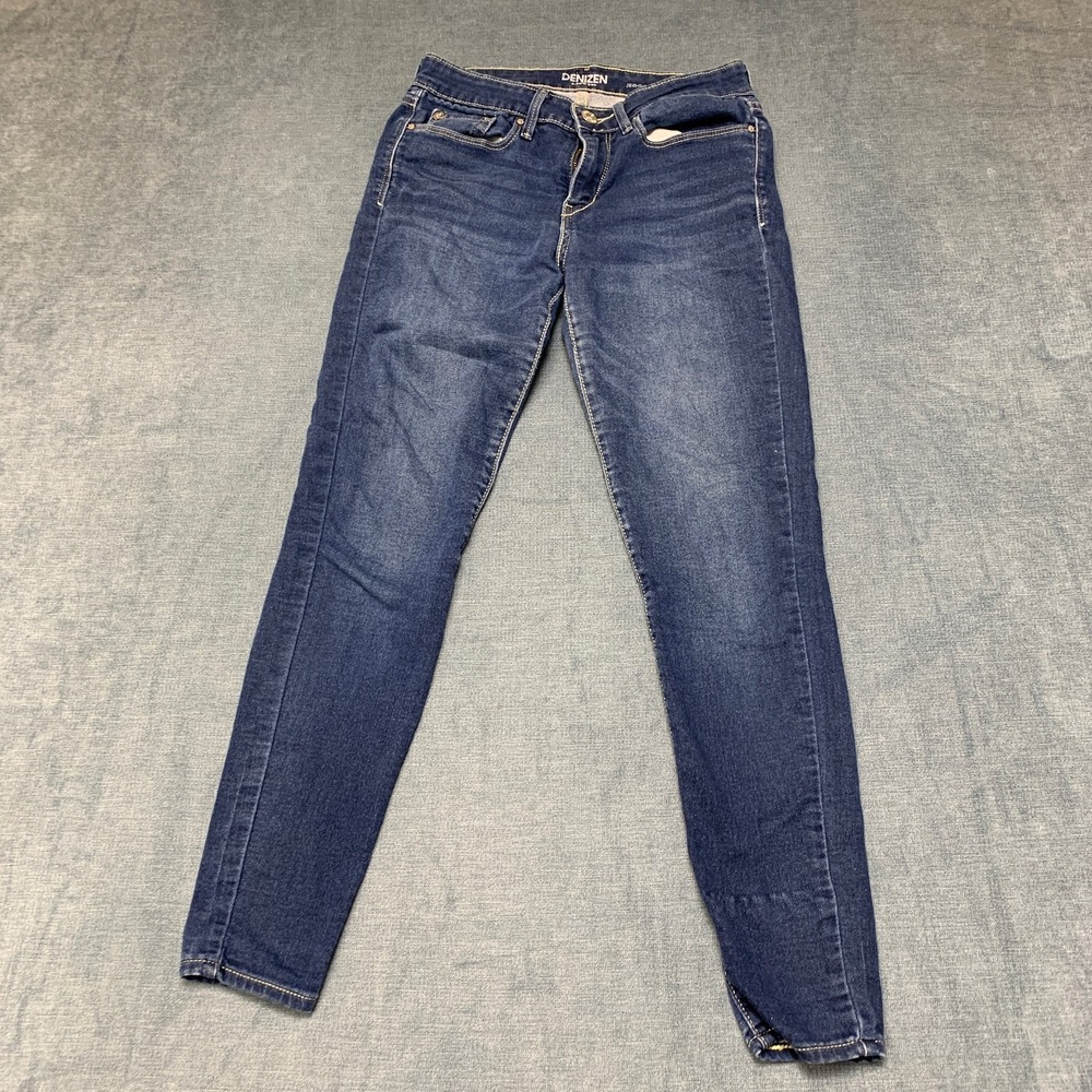 Denizen From Levi's Jeggings Jeans Womens W27 Blue Denim Medium Wash Streetwear